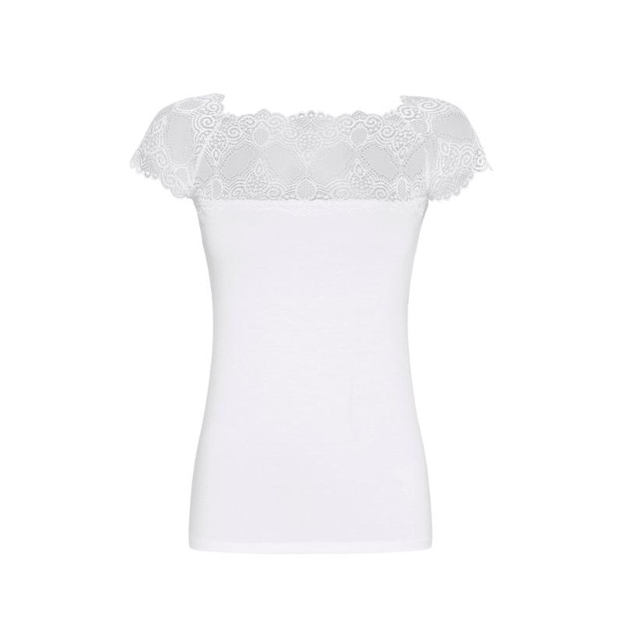 Toj Marta du Chateau Toppe | Top M. Blonde Ss - White