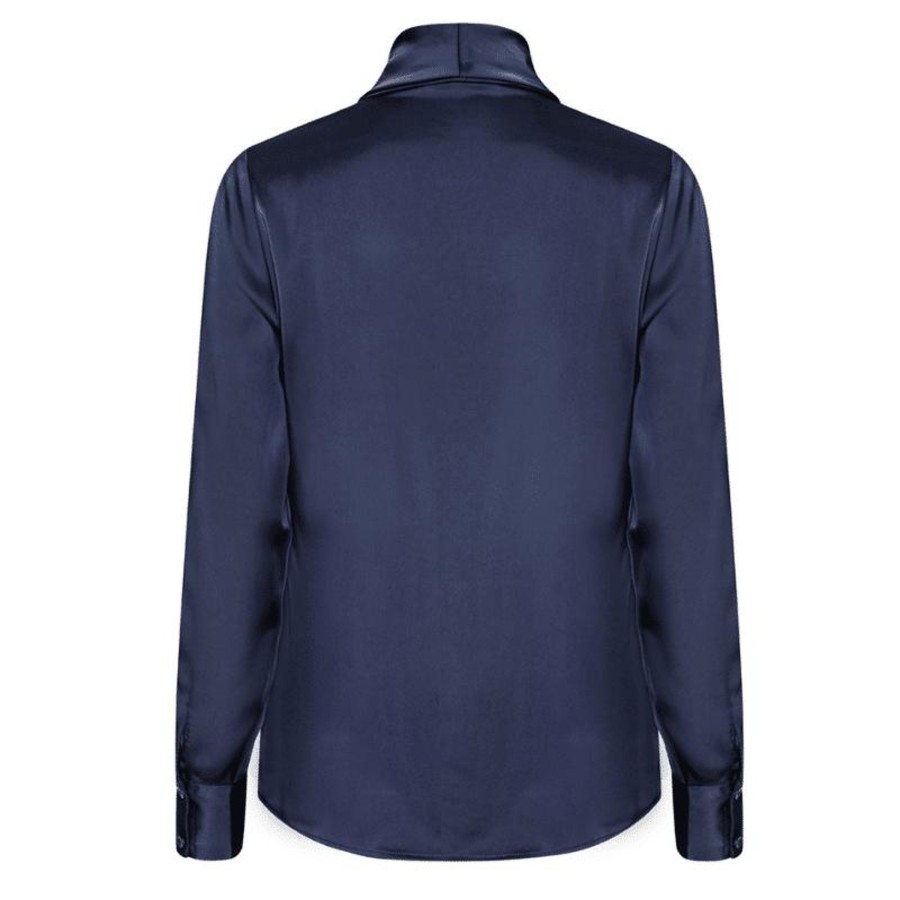 Toj Karmamia Copenhagen Skjorter | Jules Blouse - Semi Rich Navy