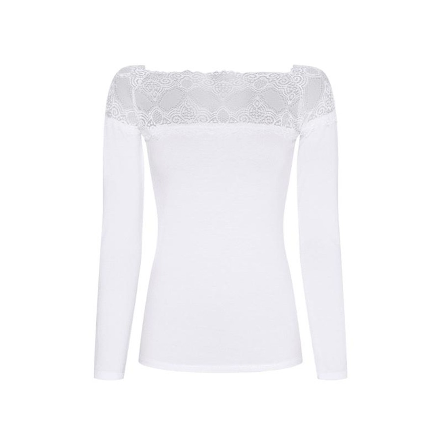 Toj Marta du Chateau T-Shirt | Top M. Blonde Ls - White