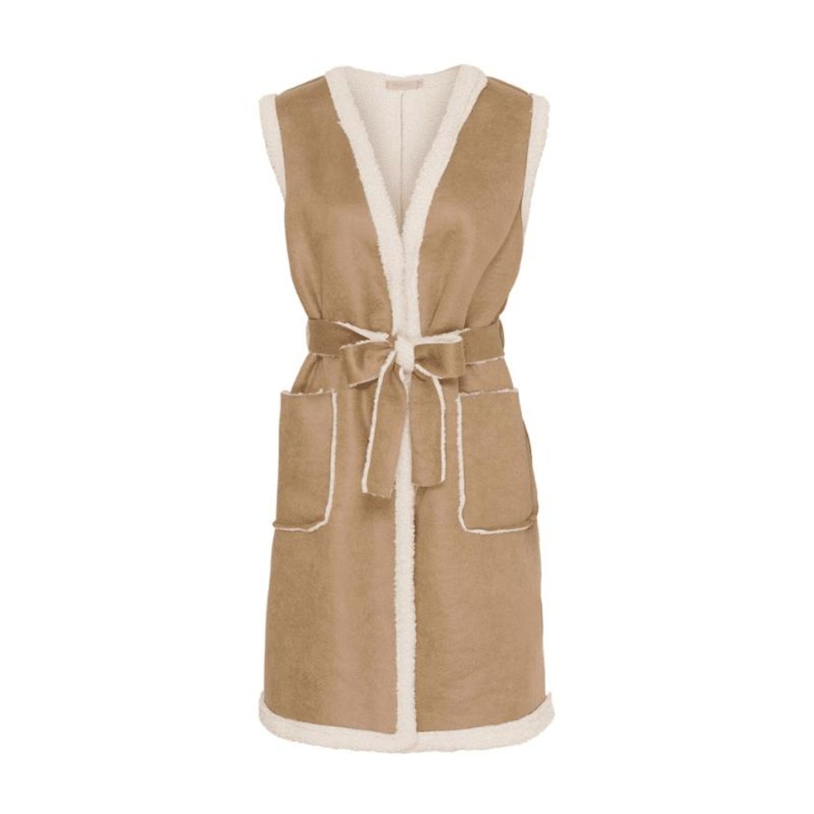 Toj Marta du Chateau Veste | Vest Adeline - Camel