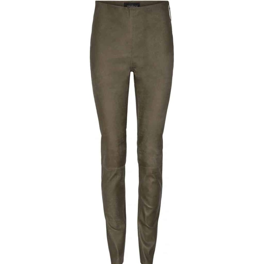 Toj Onstage Leggings | Onstage Buks Olive Metallic