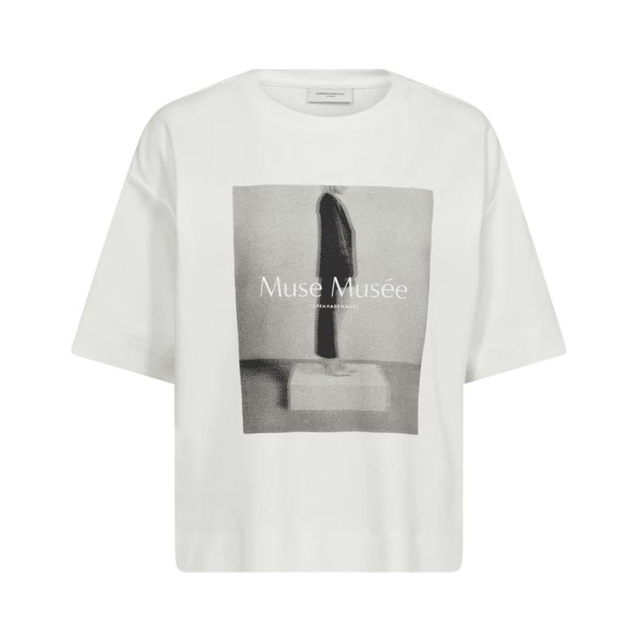 Toj Copenhagen Muse T-Shirt | Muse Tee - Jet Stream