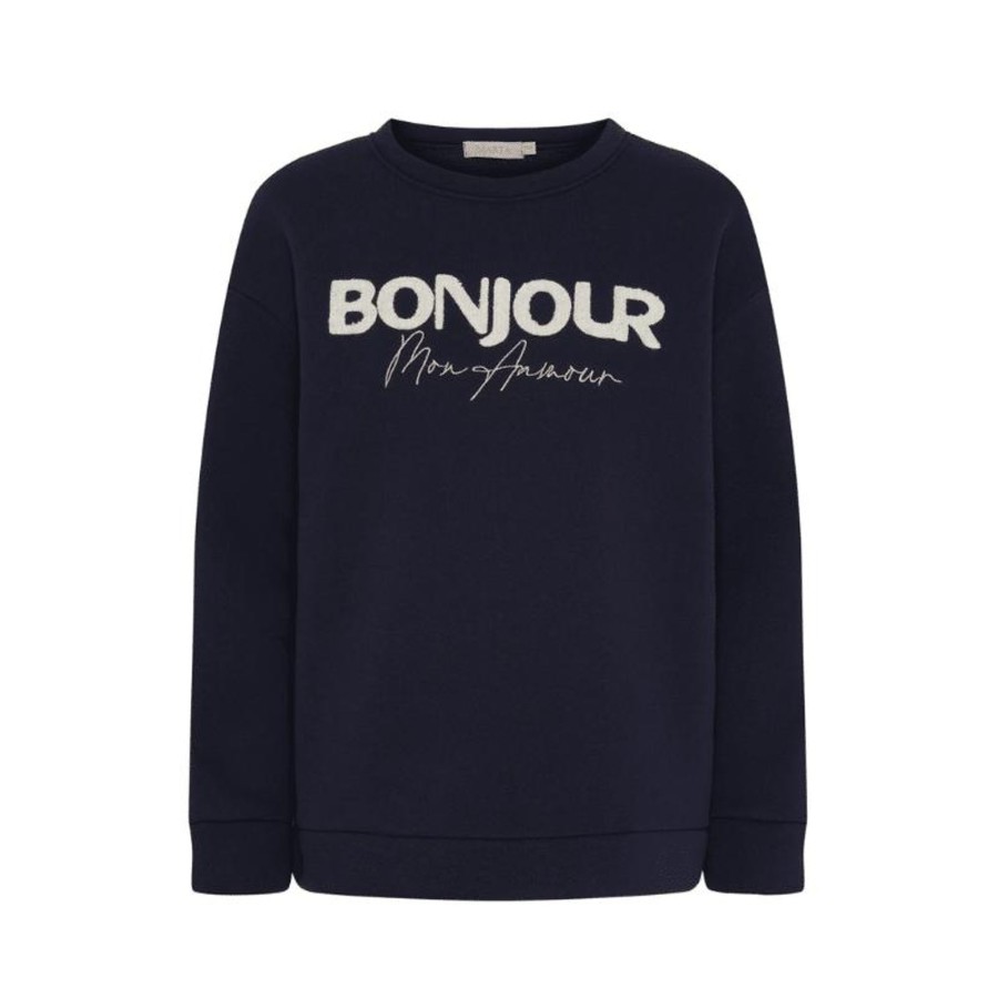 Toj Marta du Chateau Sweater | Sweat Margin - Navy