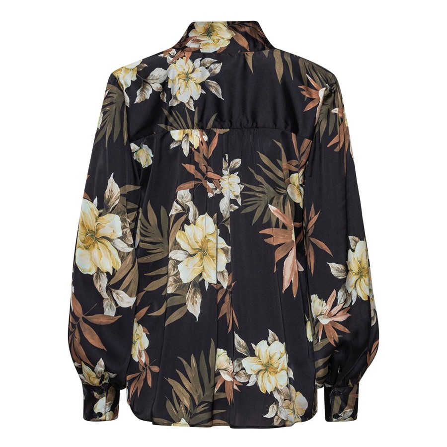 Toj Karmamia Copenhagen Skjorter | Noelle Shirt - Dahlia Flower