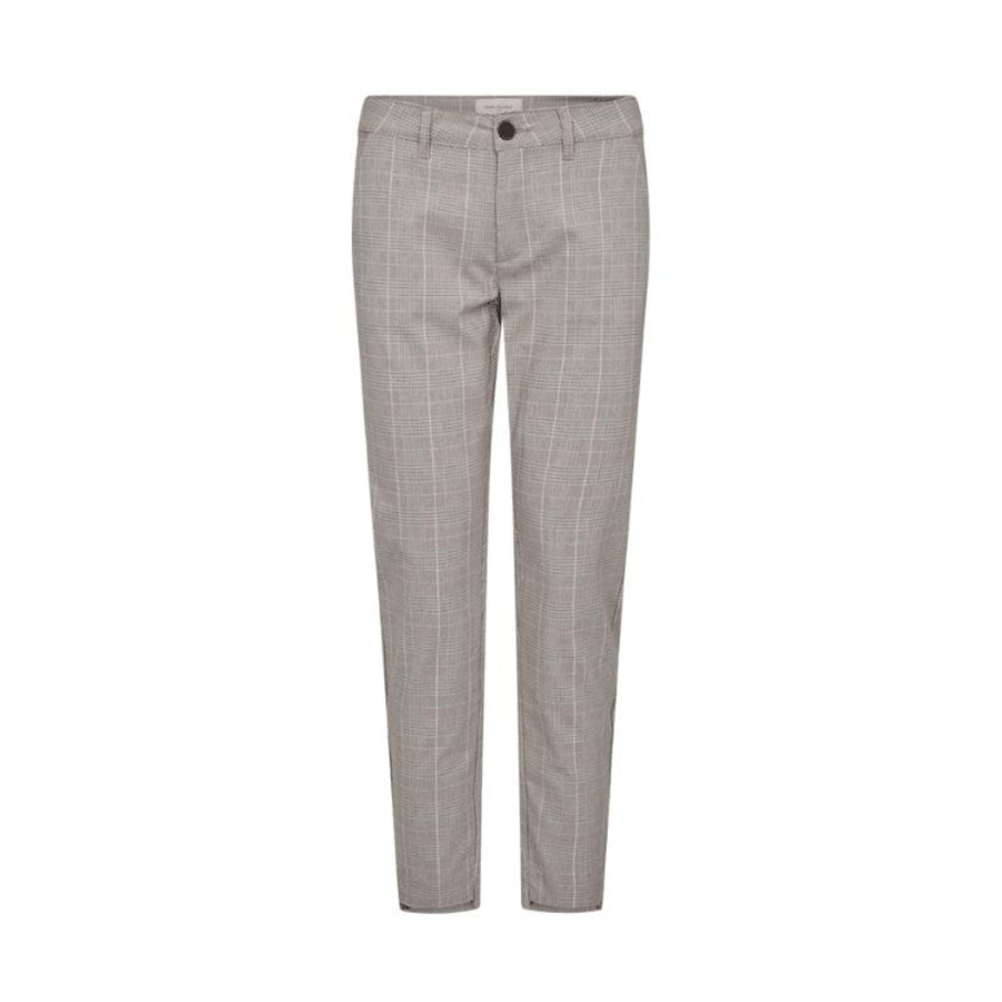 Toj Freequent Bukser | Rex Ankle Pant-Taupe/Rose