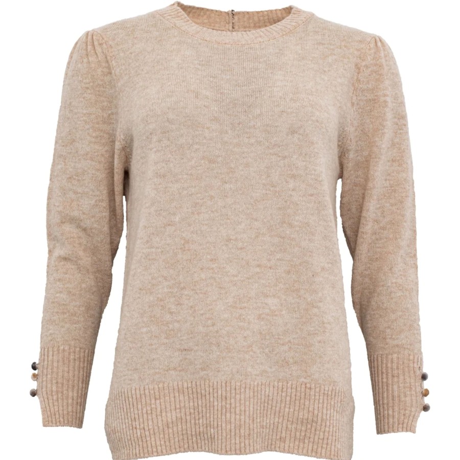 Toj Costa Mani Strik | Penni Pullover - Sand