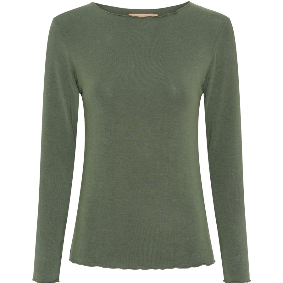 Toj Marta du Chateau Bluser | Bluse Leonora - Military