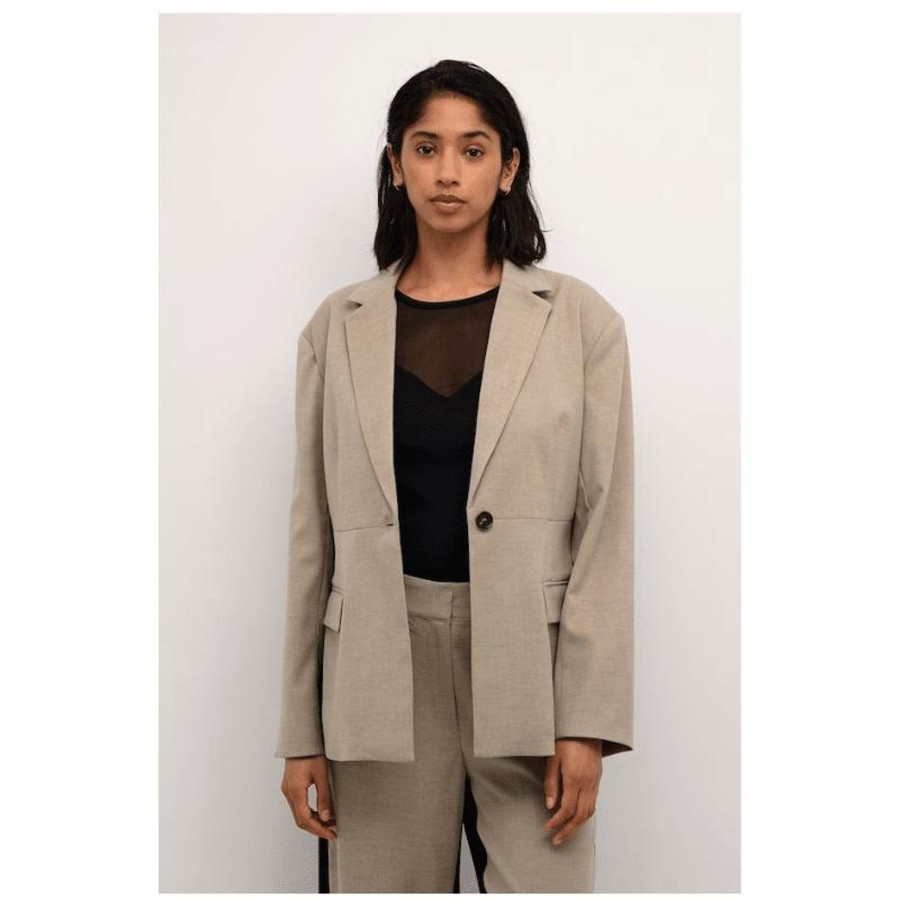 Toj Karen by Simonsen Blazere | Molly Blazer - Walnut Melange