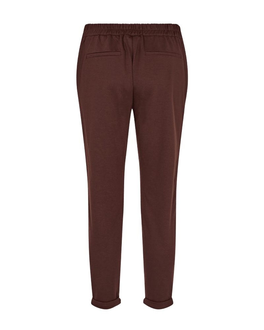 Toj Freequent Bukser | Nanni Ankle Pants - Coffee Bean