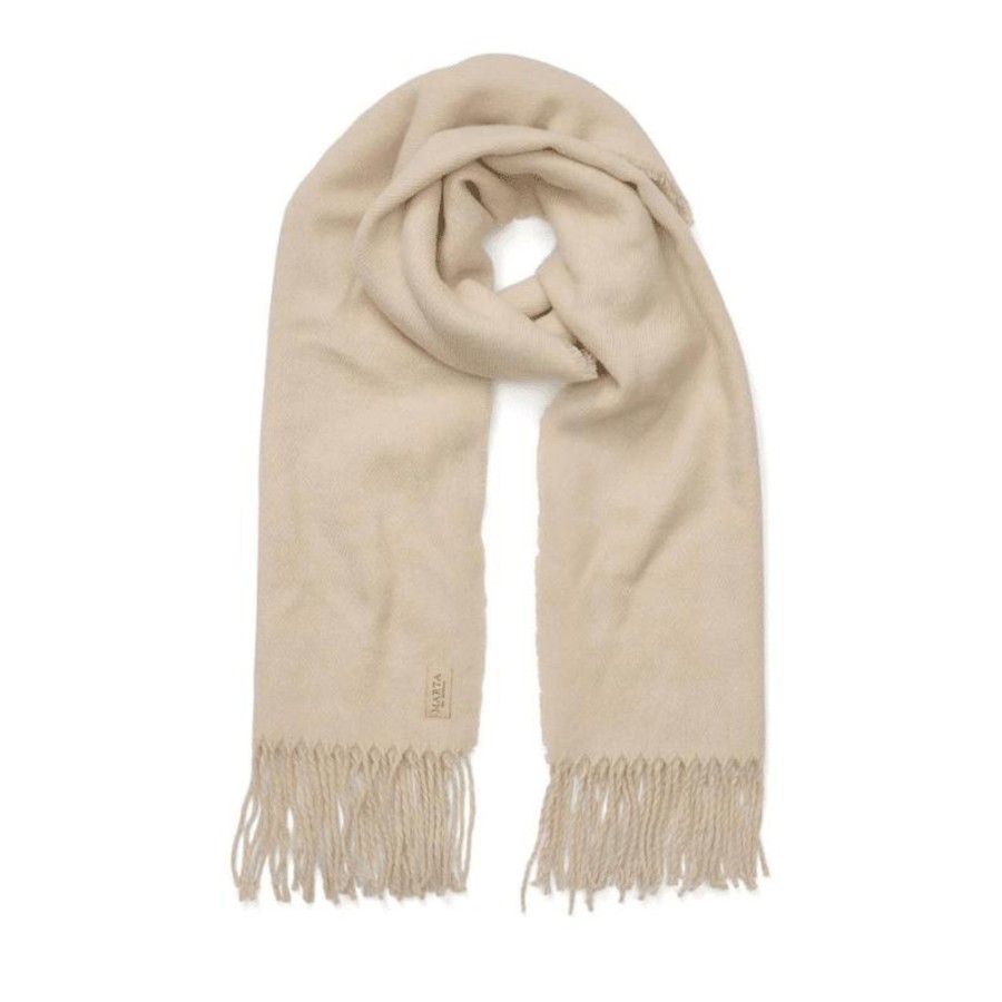 Accessories Marta du Chateau | Scarf Beige 171419