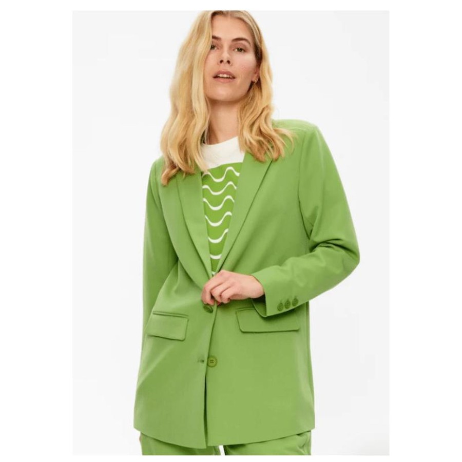 Toj Freequent Blazere | Lenna Jacket - Piquant Green