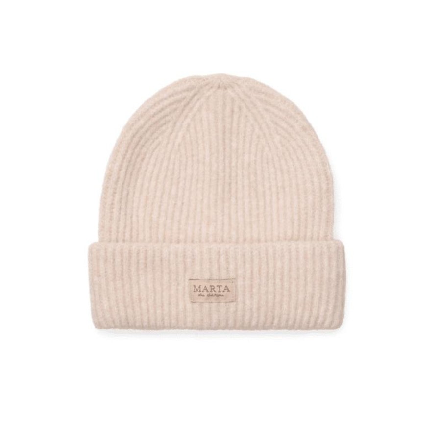 Accessories Marta du Chateau | Beanie Hat - Beige