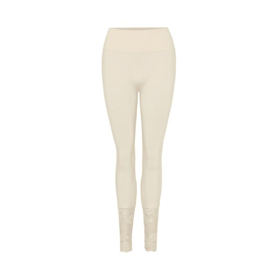 Toj Tim & Simonsen Leggings | Legging M/ Blonde - Panna