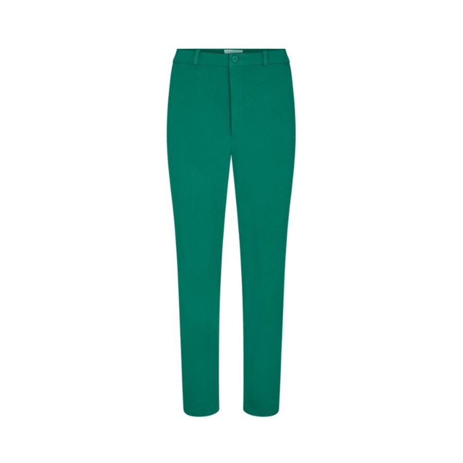 Toj Freequent Bukser | Solvej Ankle Pant- Pepper Green