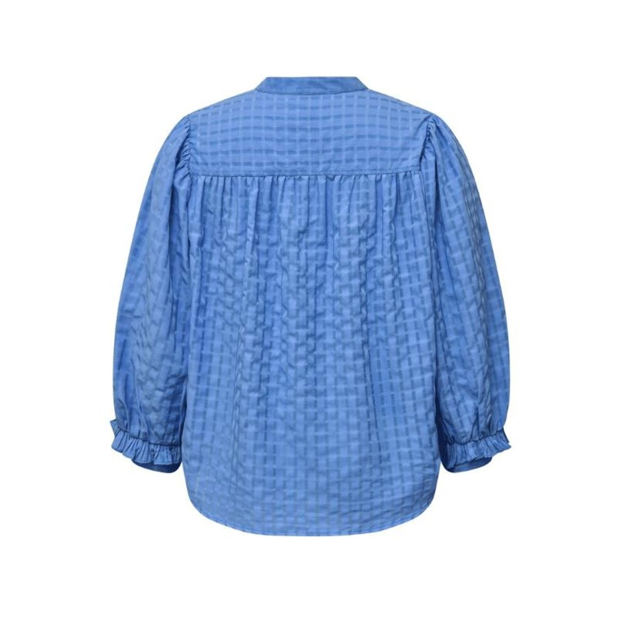 Toj Gossia Bluser | Mee Go Li Blouse - Blue