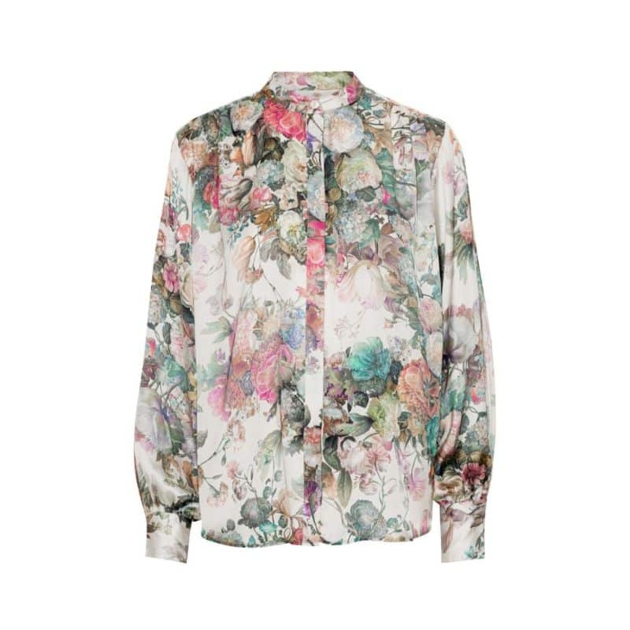 Toj Karmamia Copenhagen Skjorter | Cornelia Shirt - White Eden