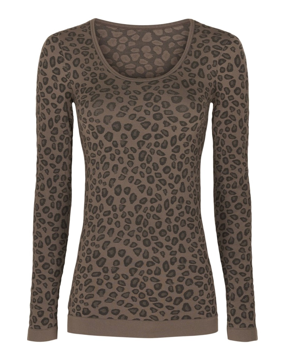 Toj Tim & Simonsen Toppe | Blouse - Leo - Coffee