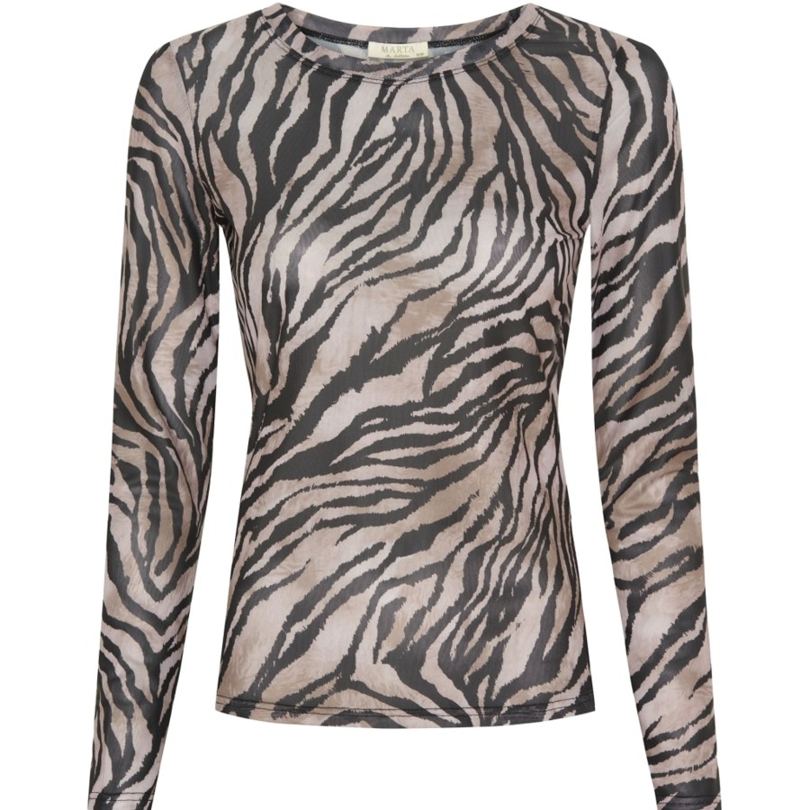 Toj Marta du Chateau Mesh | Marta Top Nina - Print 20