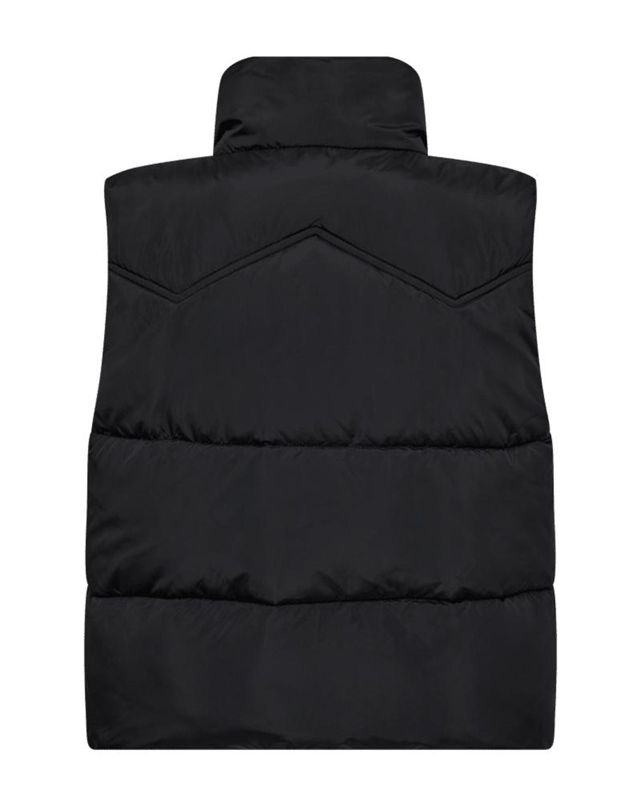 Toj Freequent Veste | Olga Waistcoat - Black