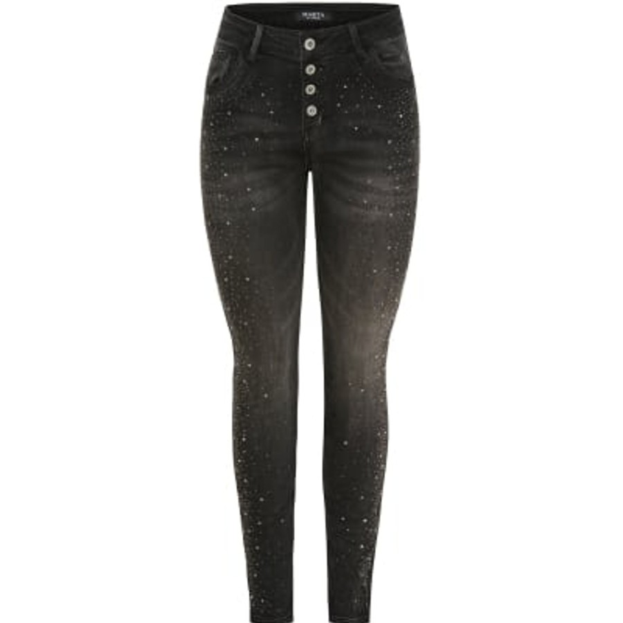 Toj Marta du Chateau Jeans | Jeans Silke - Black M. Sten