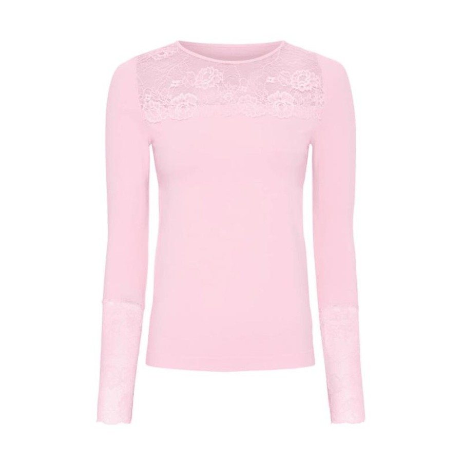 Toj Tim & Simonsen Bluser | Lacechest Top - Rosa