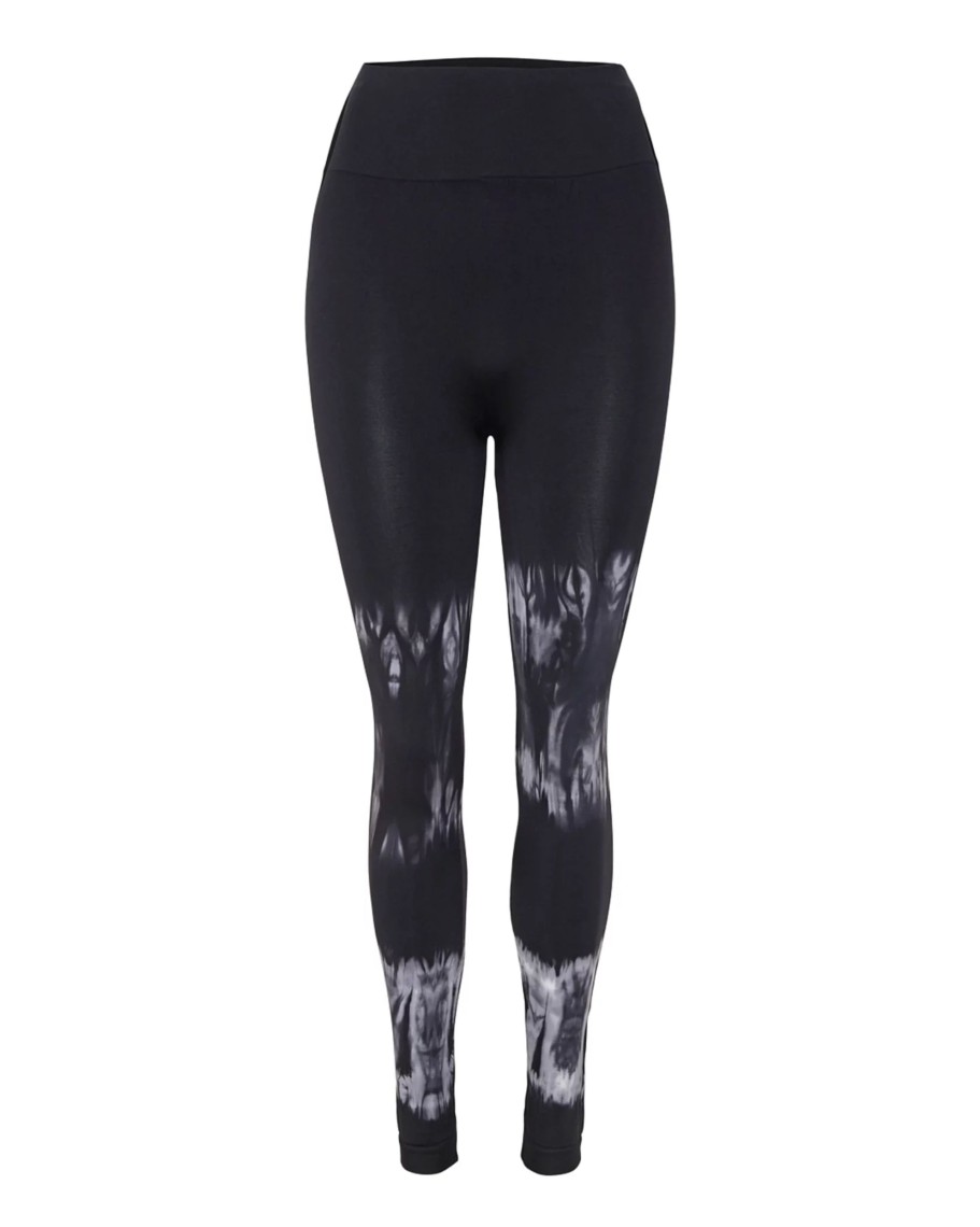 Toj Tim & Simonsen Leggings | Legging - Tie/Dye - Black