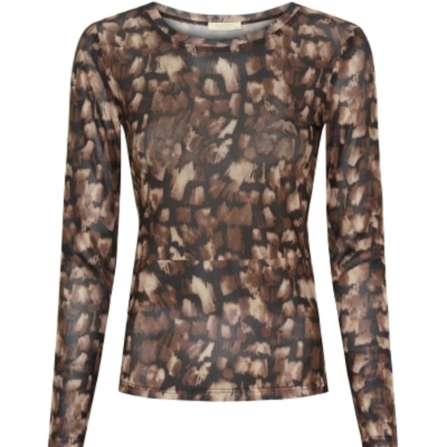 Toj Marta du Chateau Mesh | Top Nina - Print 13