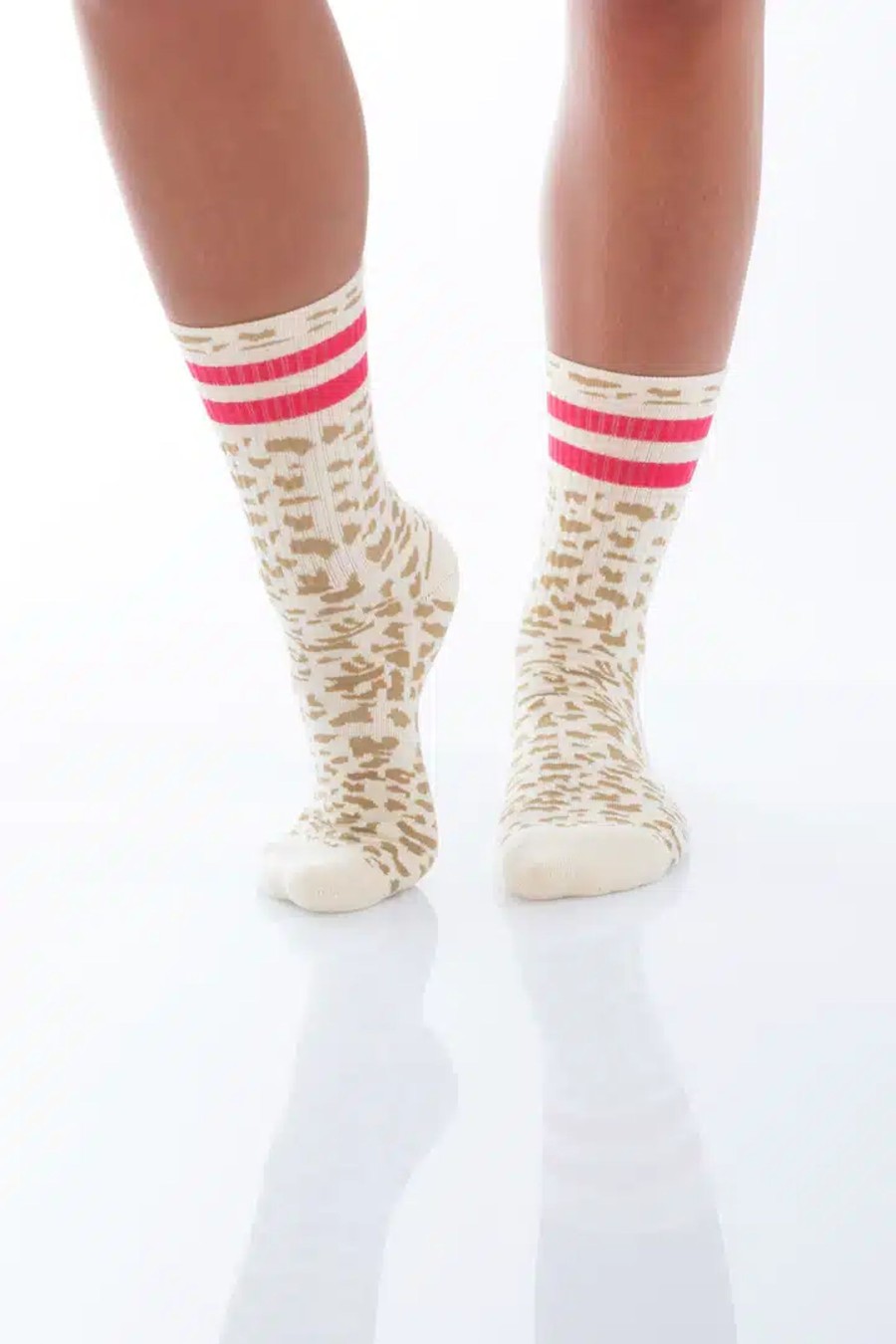 Accessories Dailysocks | Amanda Latte Pink