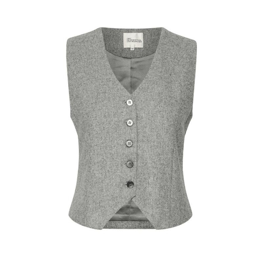 Toj My Essential Wardrobe Veste | Lukas Vest - Iron Grey