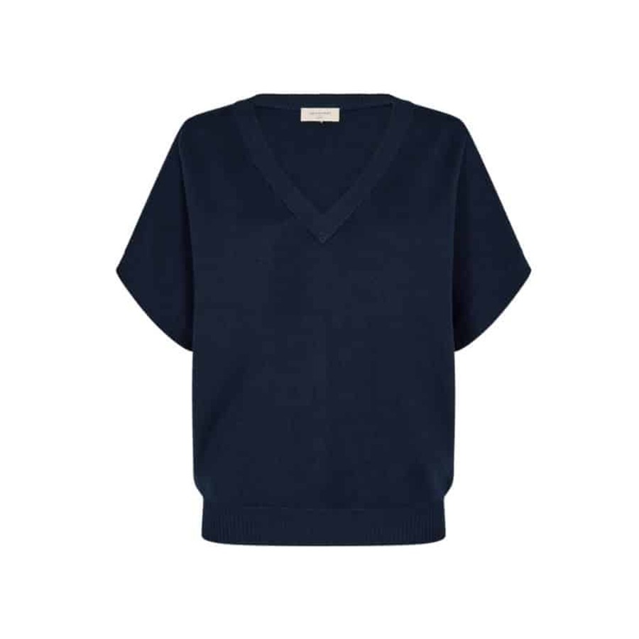 Toj Freequent Strik | Ani Pullover - Navy