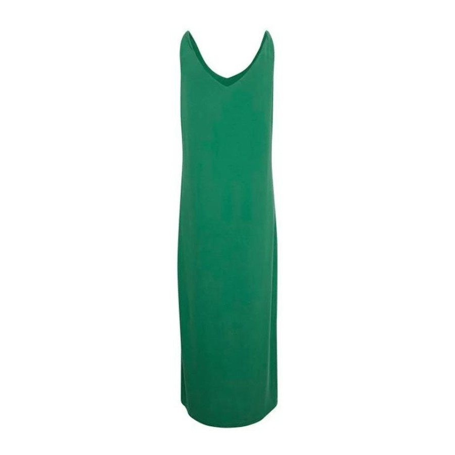 Toj My Essential Wardrobe Maxi Kjoler | Saga Strap Dress - Green