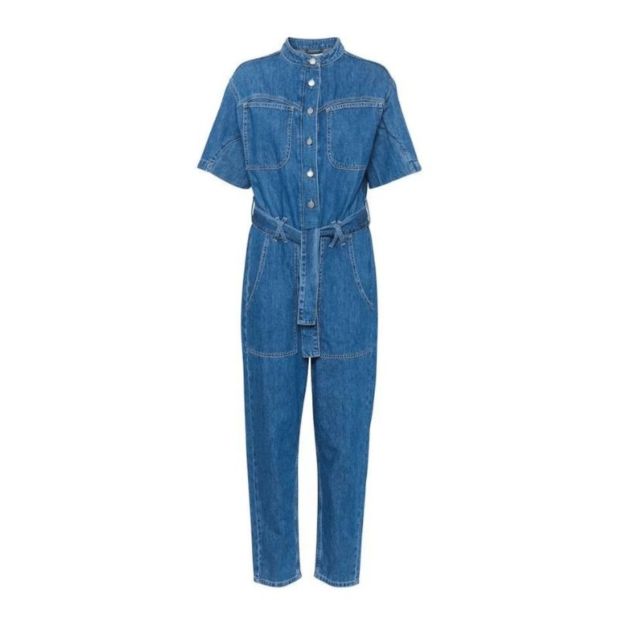 Toj My Essential Wardrobe Bukser | Malo Jumpsuit - Med. Blue