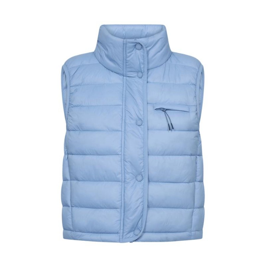 Toj Freequent Veste | Topper Waistcoat - Della Blue