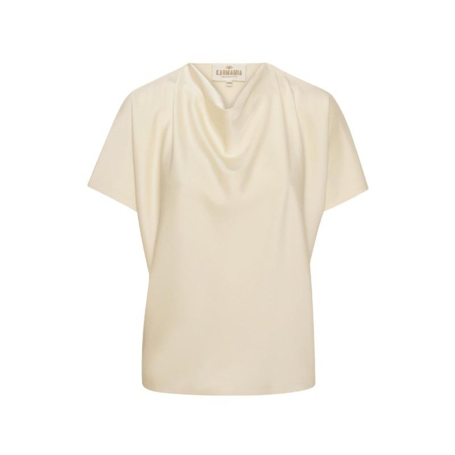 Toj Karmamia Copenhagen T-Shirt | Peony Blouse - Ivory