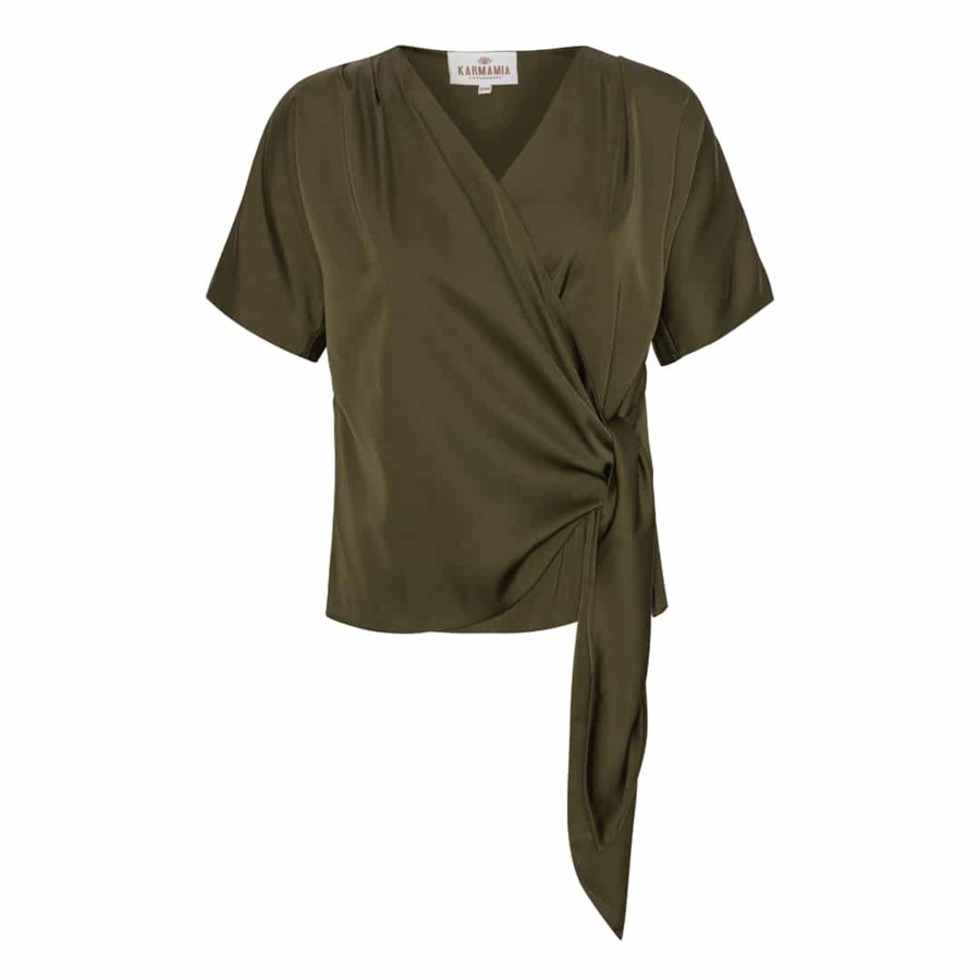 Toj Karmamia Copenhagen Bluser | Dagmar Blouse - Army