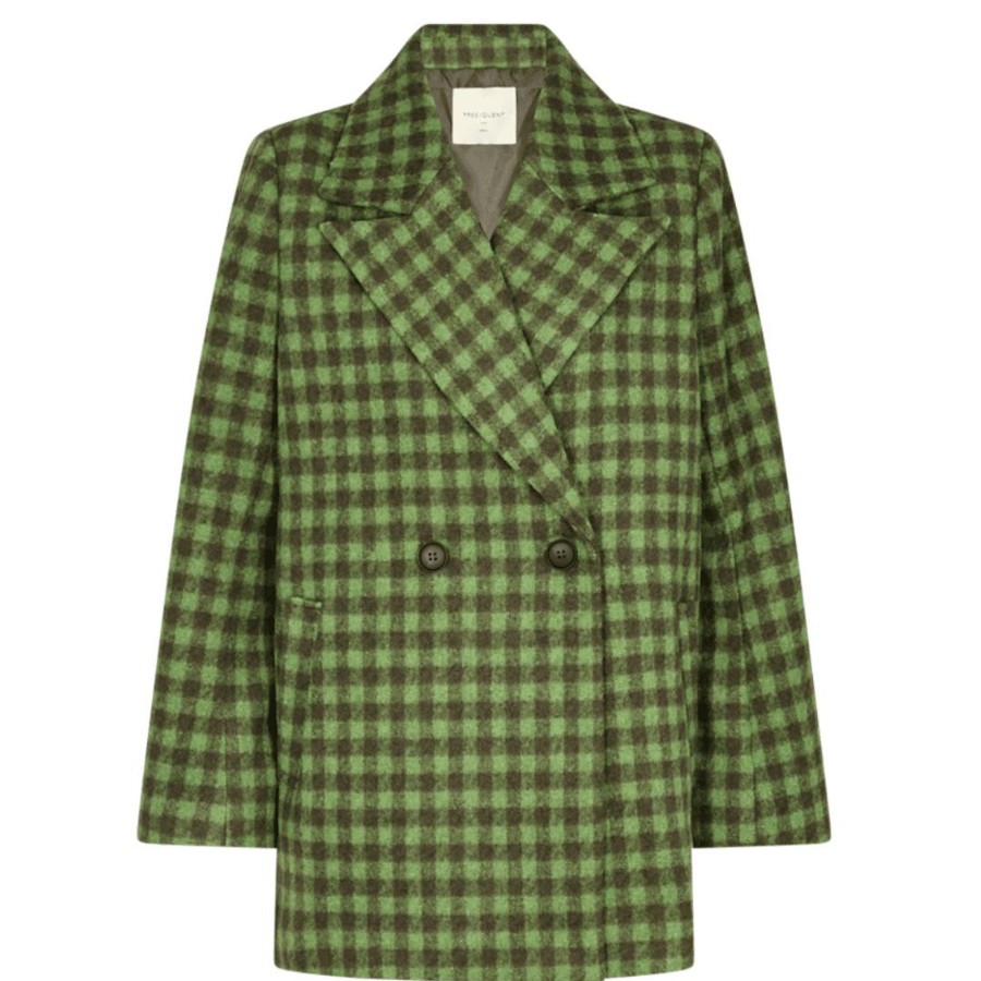 Toj Freequent Frakker/Jakker | Chess Jacket - Piquant Green