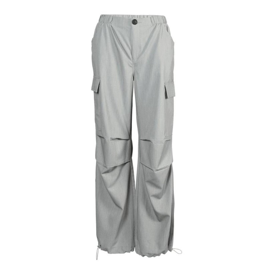 Toj NÜ Bukser | Sia Cargo Trousers - Lys Gra