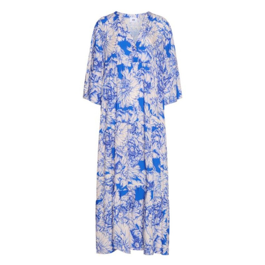 Toj Tiffany Maxi Kjoler | Vilde Dress - Blue Flower