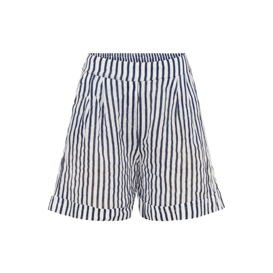 Toj Marta du Chateau Shorts | Shorts - Navy Stripe