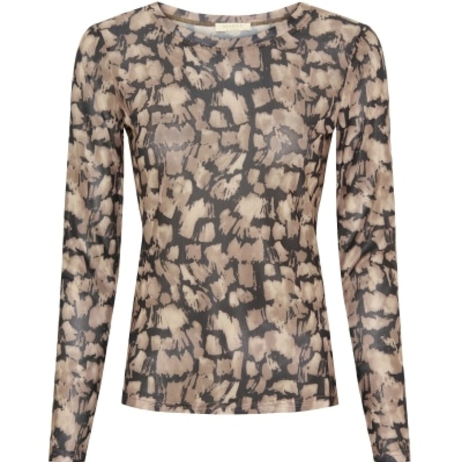 Toj Marta du Chateau Mesh | Top Nina - Print 14