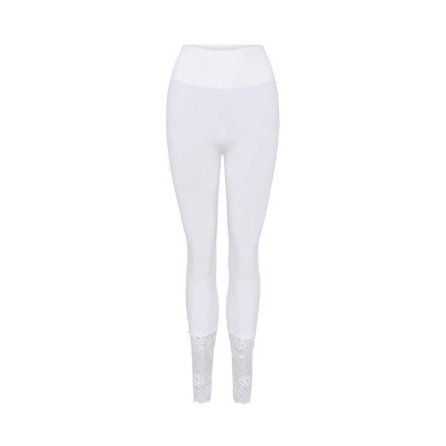 Toj Tim & Simonsen Leggings | Legging M/ Blonde - Hvid