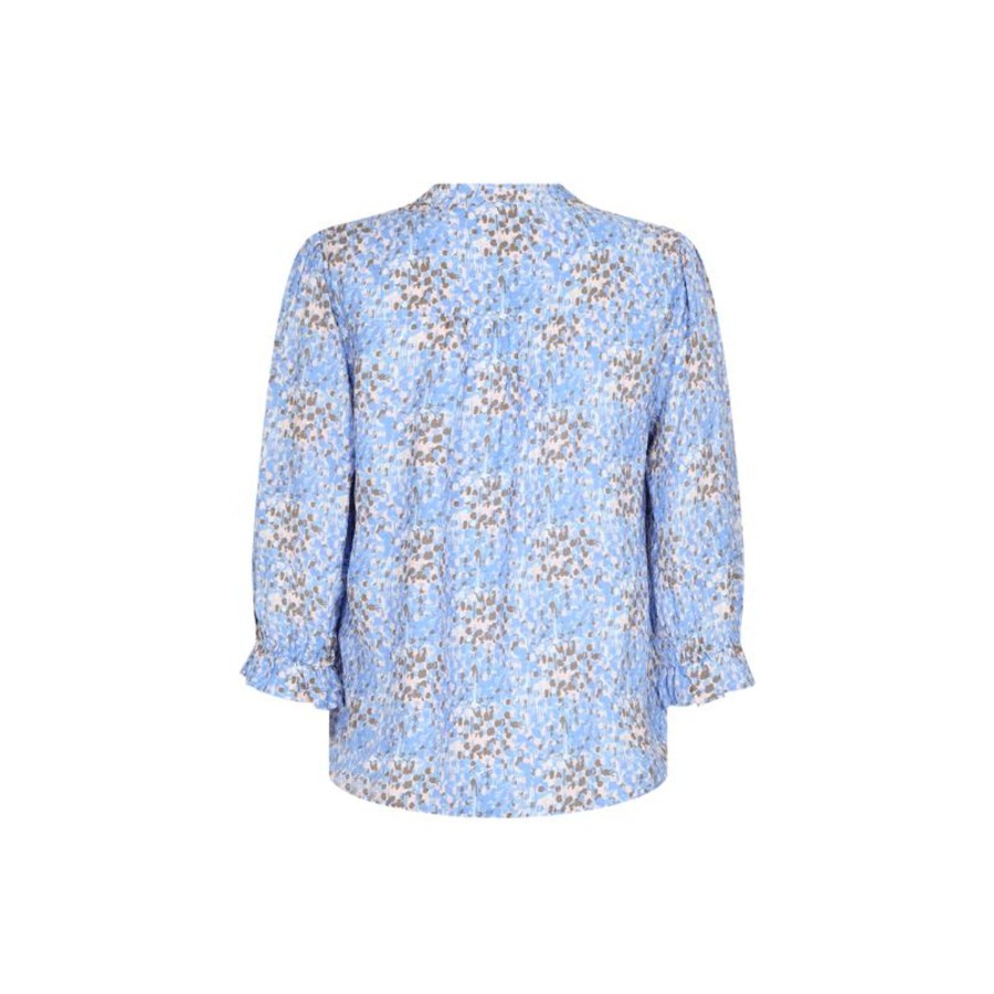 Toj Freequent Skjorter | Carey Blouse - Chambray Blue