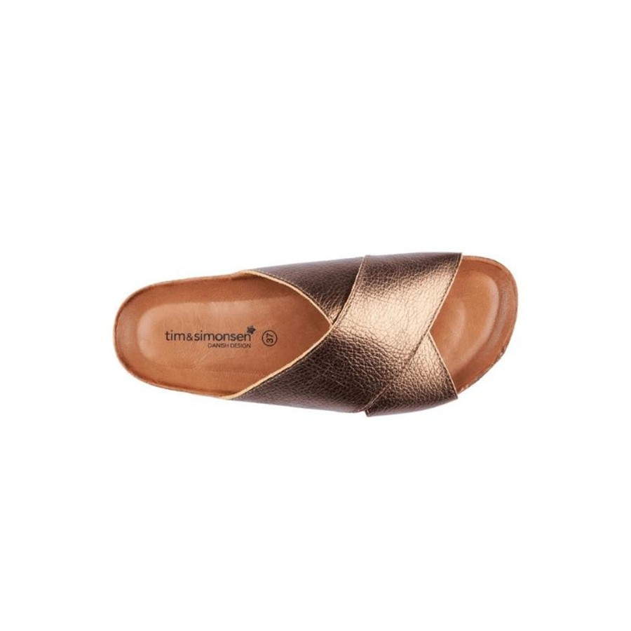 Sko Tim & Simonsen | Annet Bronzebrown Sandal