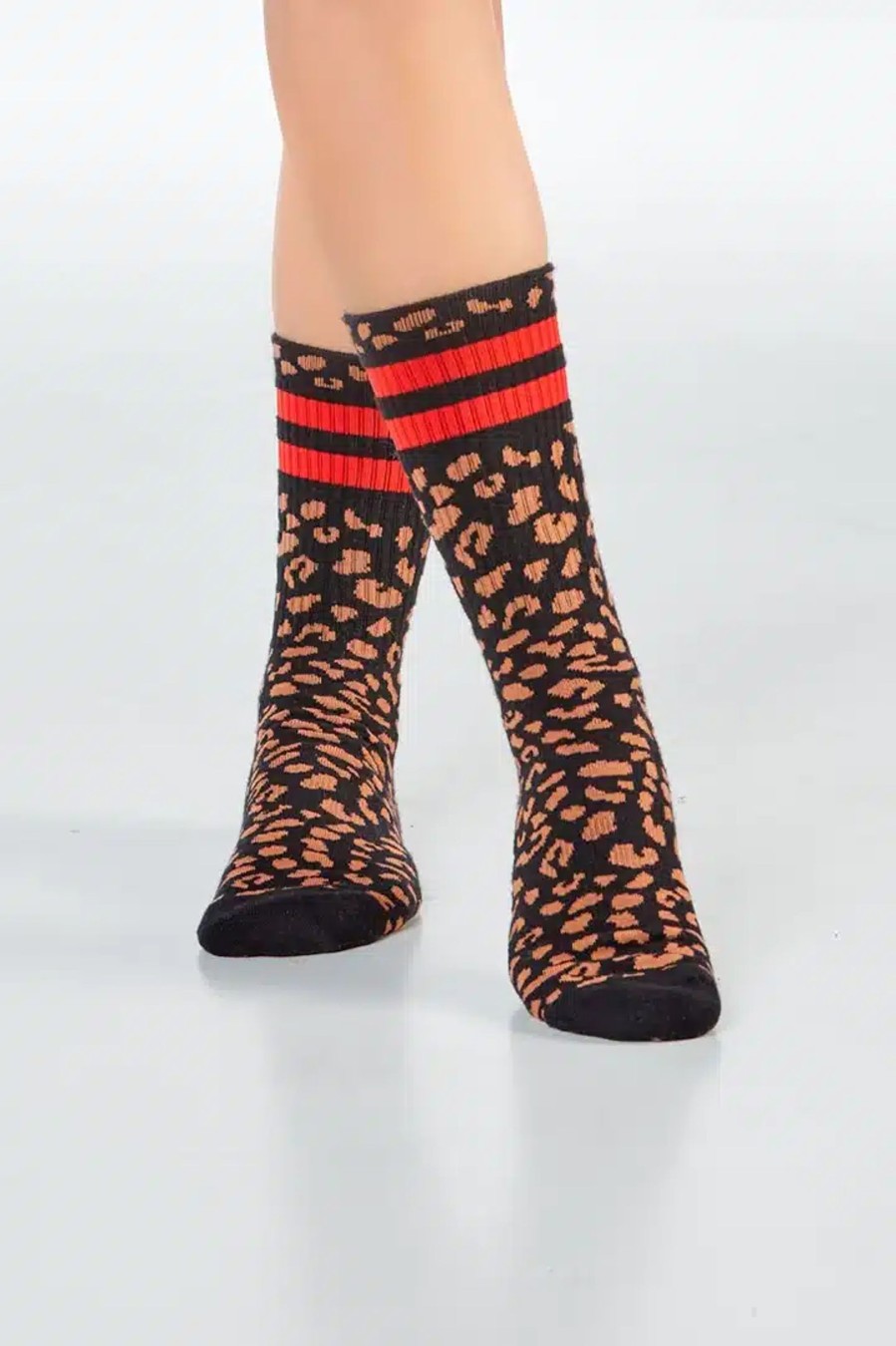 Accessories Dailysocks | Amanda Black/Red