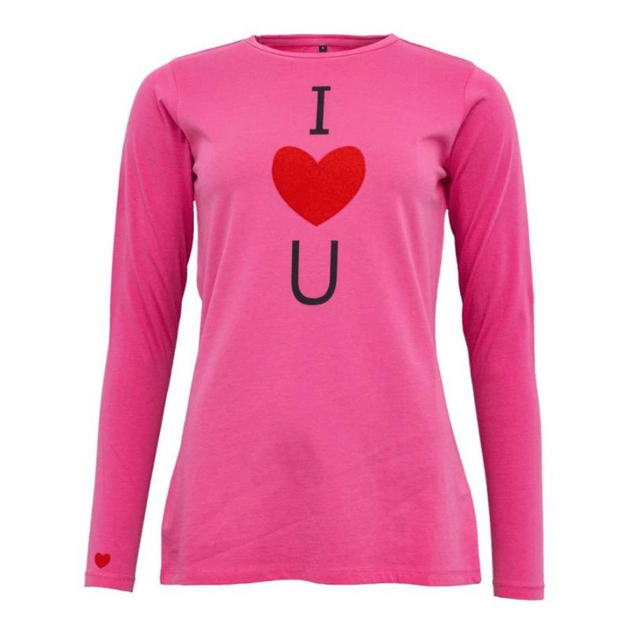 Toj Costa Mani T-Shirt | I Love You Tee - Pink