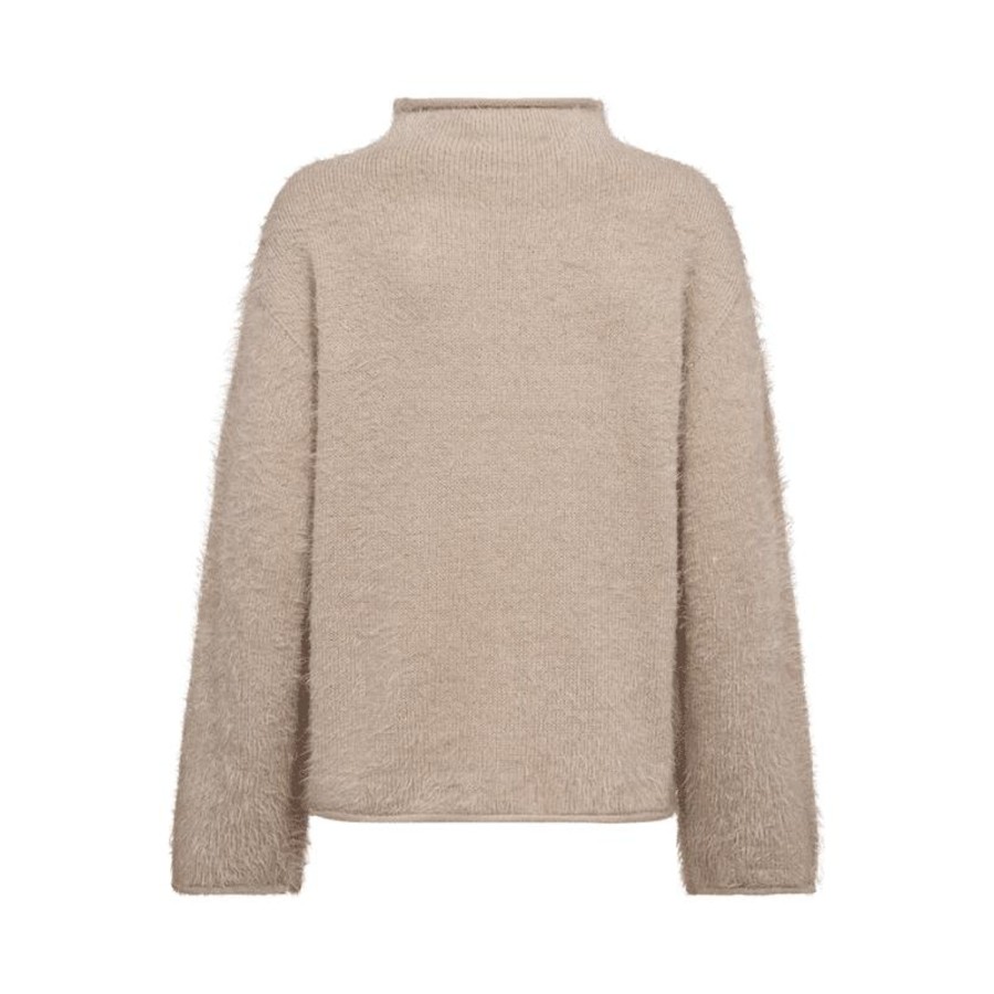 Toj Freequent Bluser | Cat Pullover - Simply Taupe