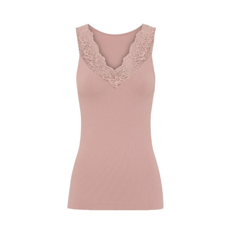 Toj Tim & Simonsen Blondetoppe | Blonde Top - Gammelrosa