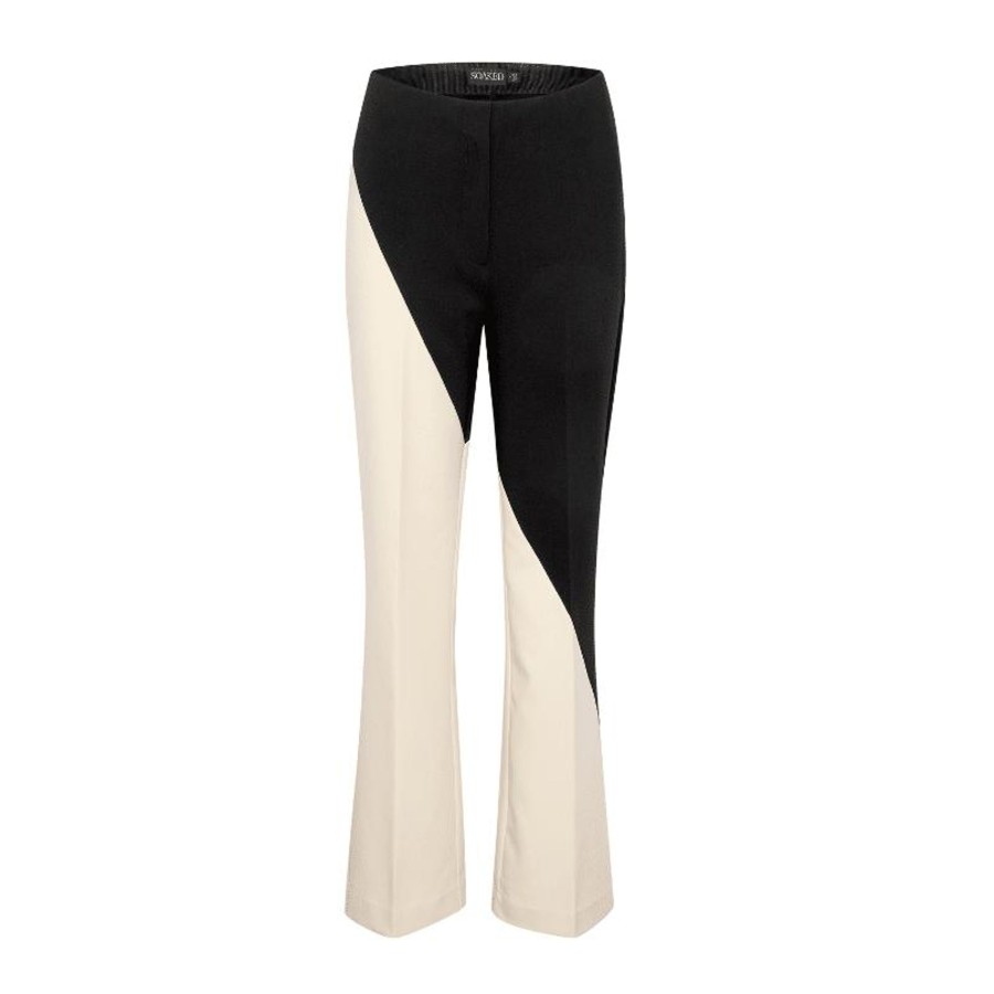 Toj Soaked in Luxury Bukser | Corinne Block Pant- Diag