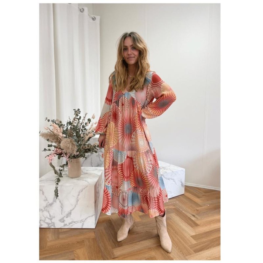 Toj Marta du Chateau Maxi Kjoler | Dress - Stampa Rosa