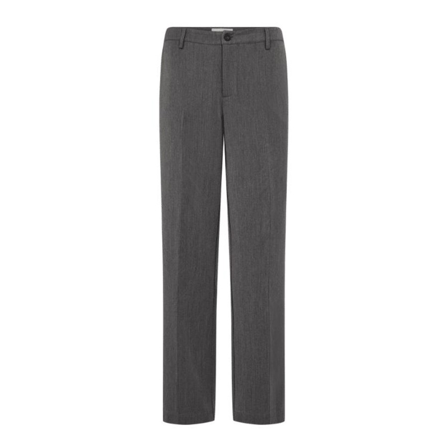 Toj Freequent Bukser | Kito Pant - Dark Grey Melange